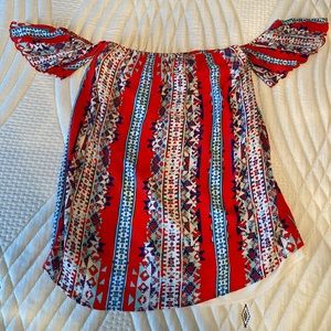 Women’s off the shoulder top